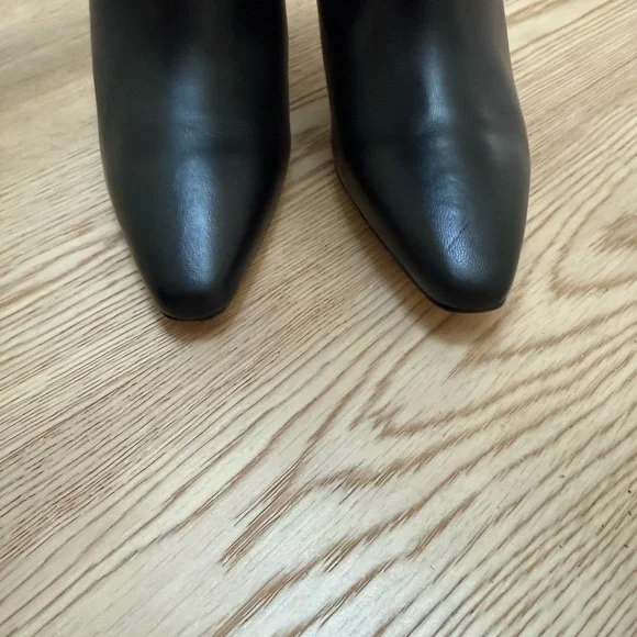 Everlane The Knee-High Banana Heel Boot in black leather size 7 new without box - Picture 13 of 14